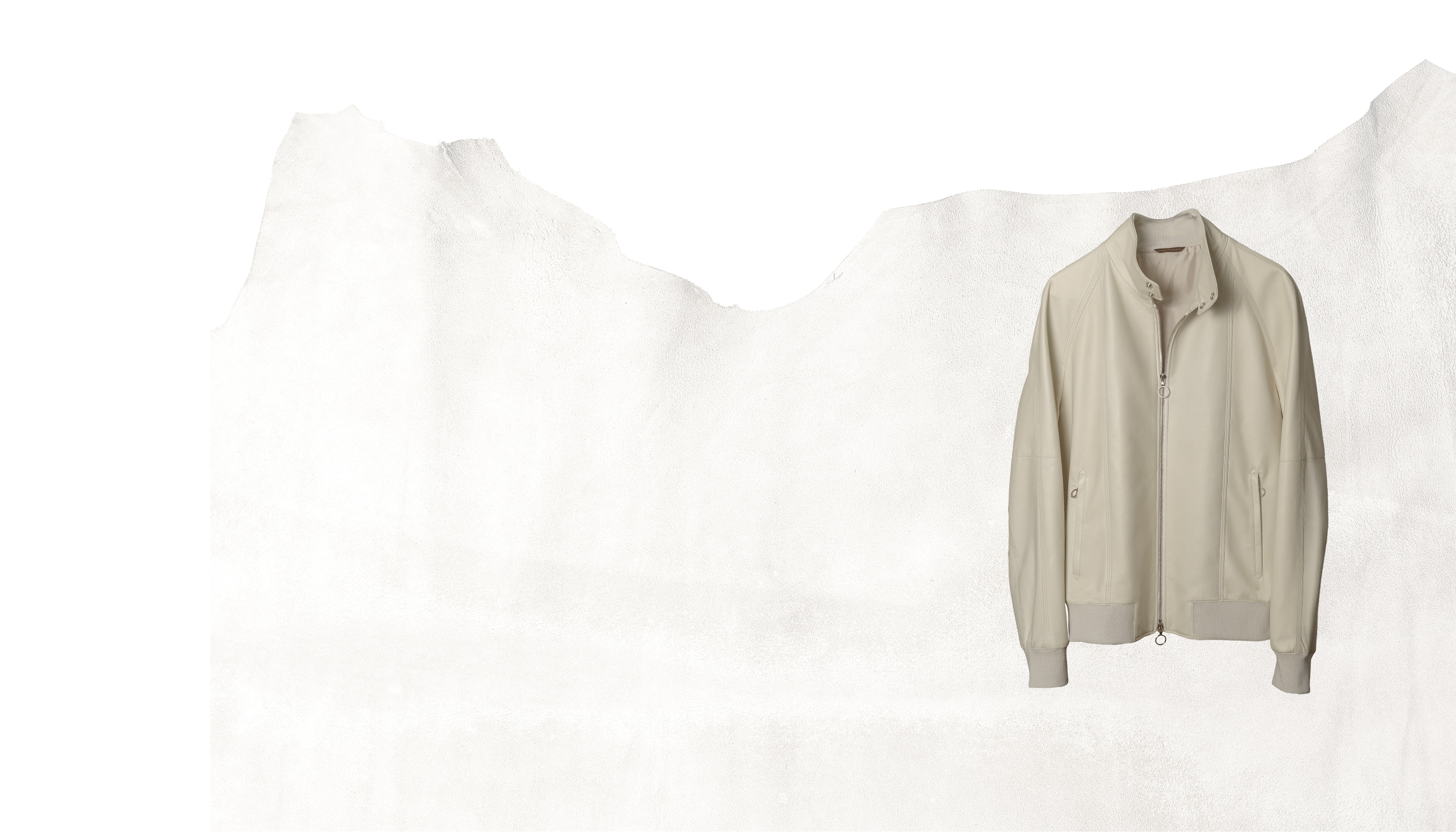 Joint – ecru nymphea lambskin