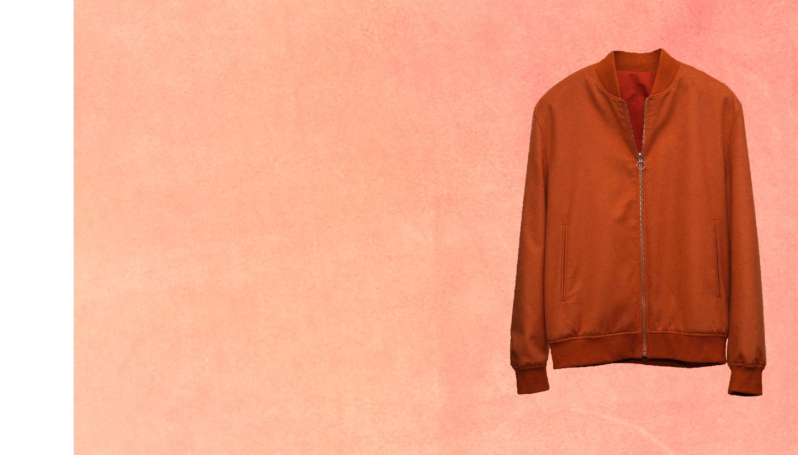 Dean Reversible – Orange summer cashmere & silk reversible nylon kimono