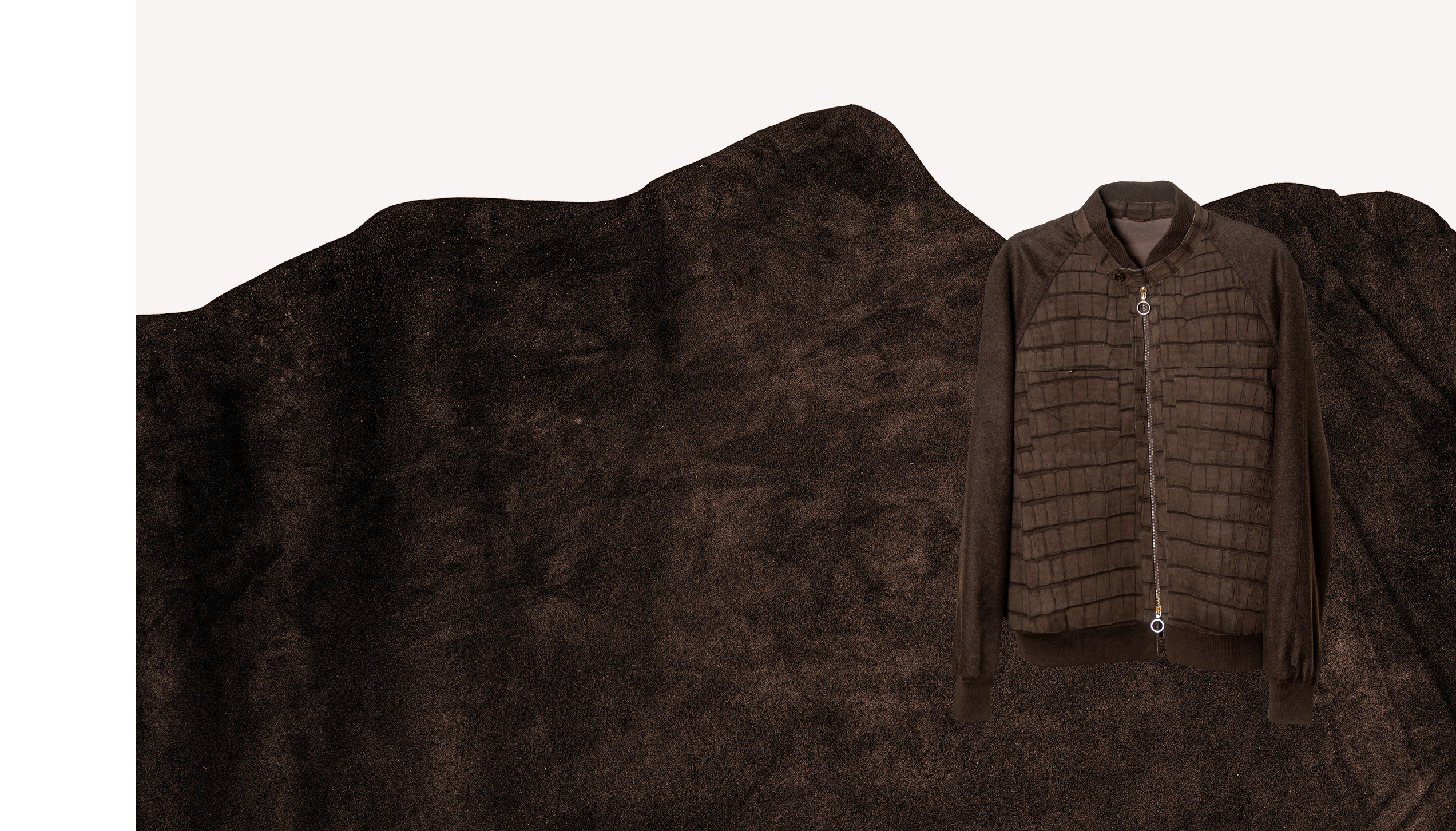 LEGER LEGER porosus crocodile and vicuna